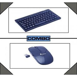 A.Tech RFCOMBO01 2.4GHz Mini Slim Wireless Keyboard & Mouse Combo