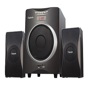 Digital X X-M987BT 2:1 Bluetooth Black Speaker