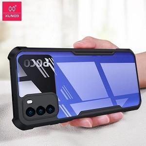 Xundd Beetle Series For Xiaomi Poco M3 Series Flat Leather Shockproof Bumper Case