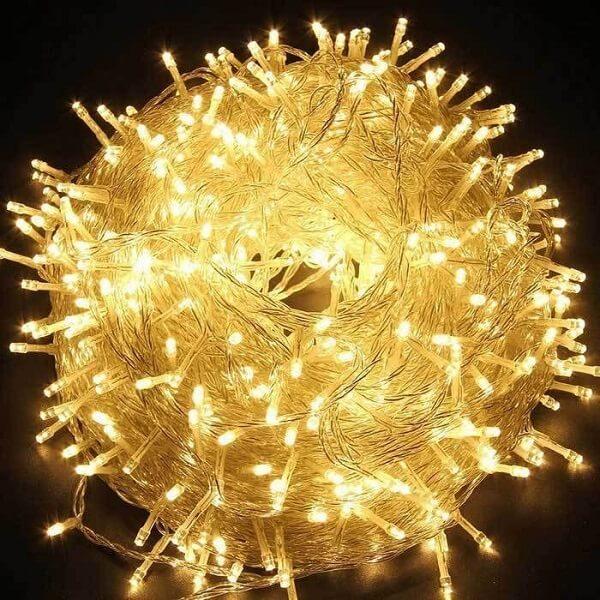 100 Led Fairy Lights White, Blue, Pink, Red, Green, Multicolor, Home Garden Indoor Outdoor Decoration Fairy Light