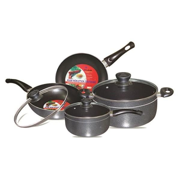 Kiam Non-Stick 7 Pieces Cookware Set