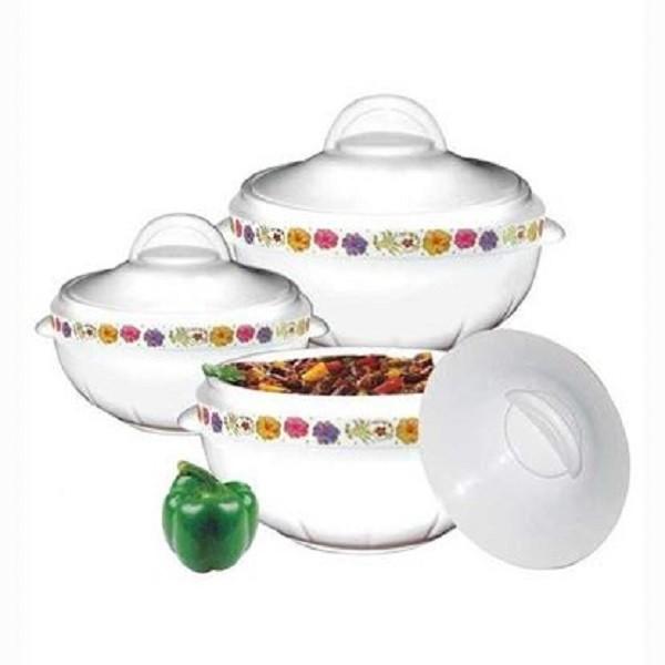 KIAM Galaxy Insulated Food Hotpot - 3 Pieces Set