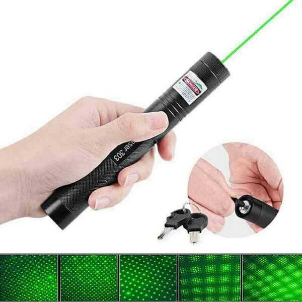 JEEPASS JFL-303 NEW And Upgraded Green Laser Pointer Light LED torch