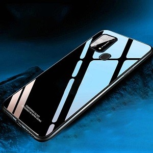 Samsung M21 Tempered Glass Protector Casing Glass Back Phone Cover